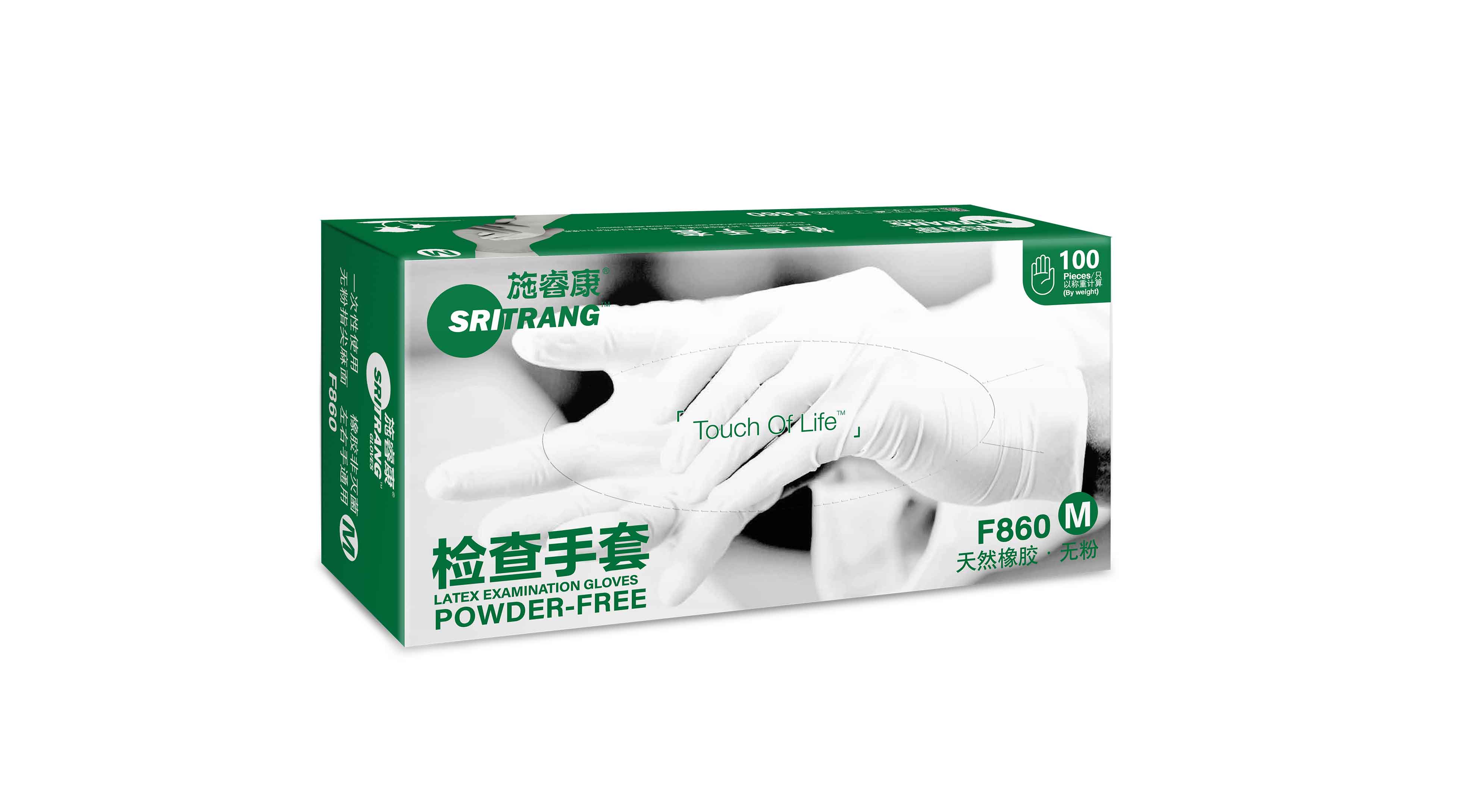 乳膠無粉檢查手套6.2g（M）