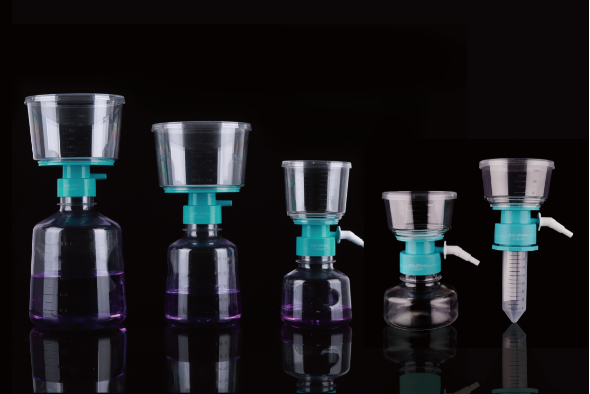 344001，1000mL 真空過濾器 （PES材質）, 0.22μm 整套 ,滅菌 