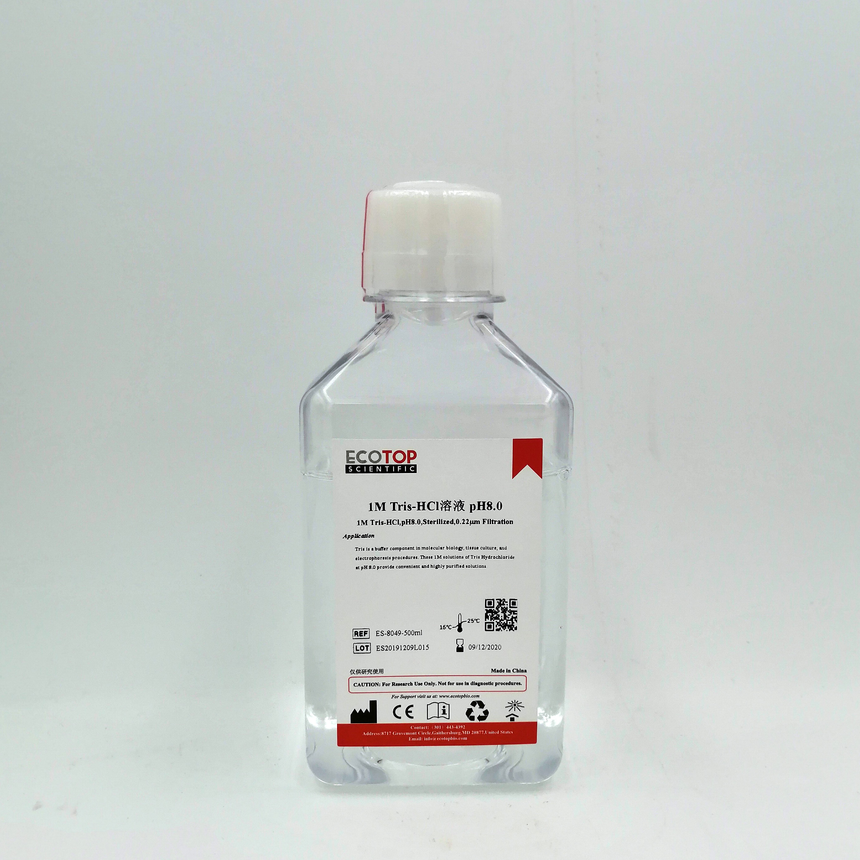 1M Tris-HCl溶液 pH8.0